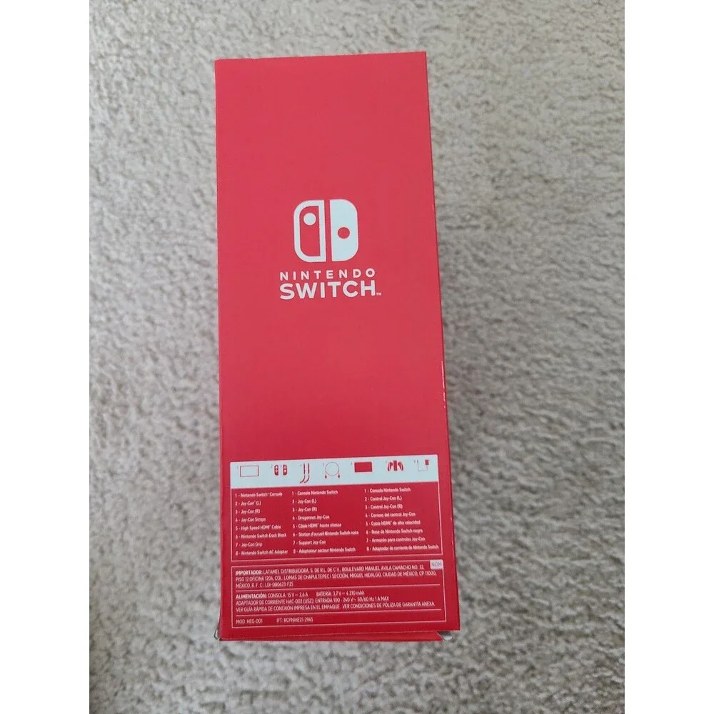 Nintendo Switch Mario Red Edition